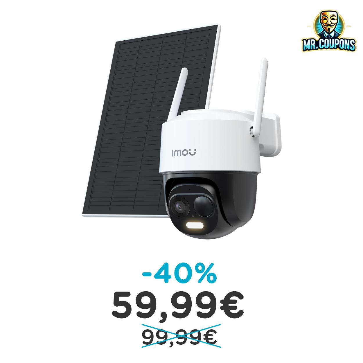Telecamera WiFi Imou: fino al 40% di sconto Deal