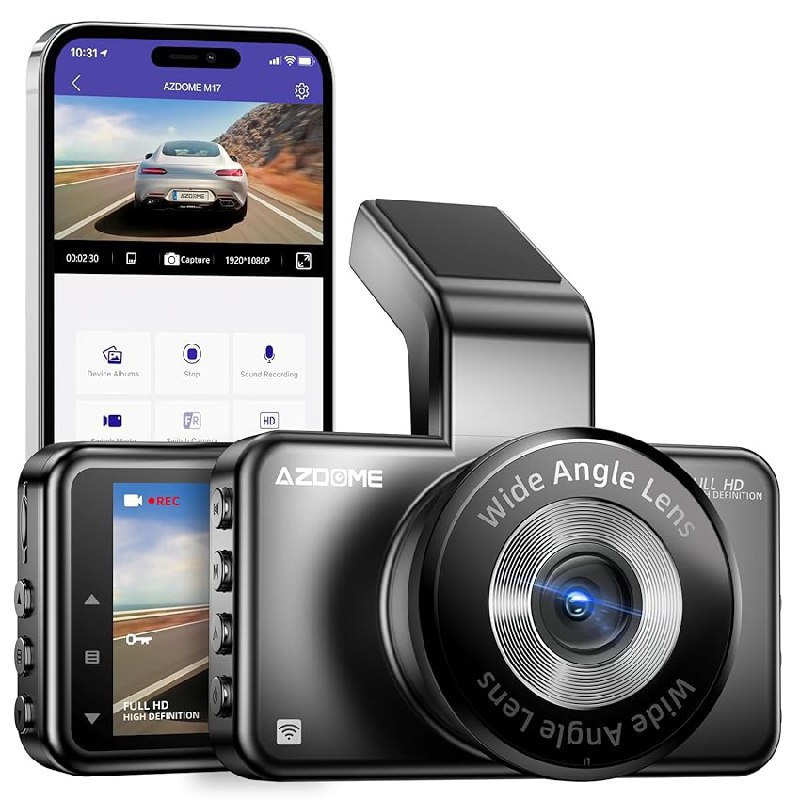 AZDOME M17 Dash Cam fino al 33% di sconto Deal