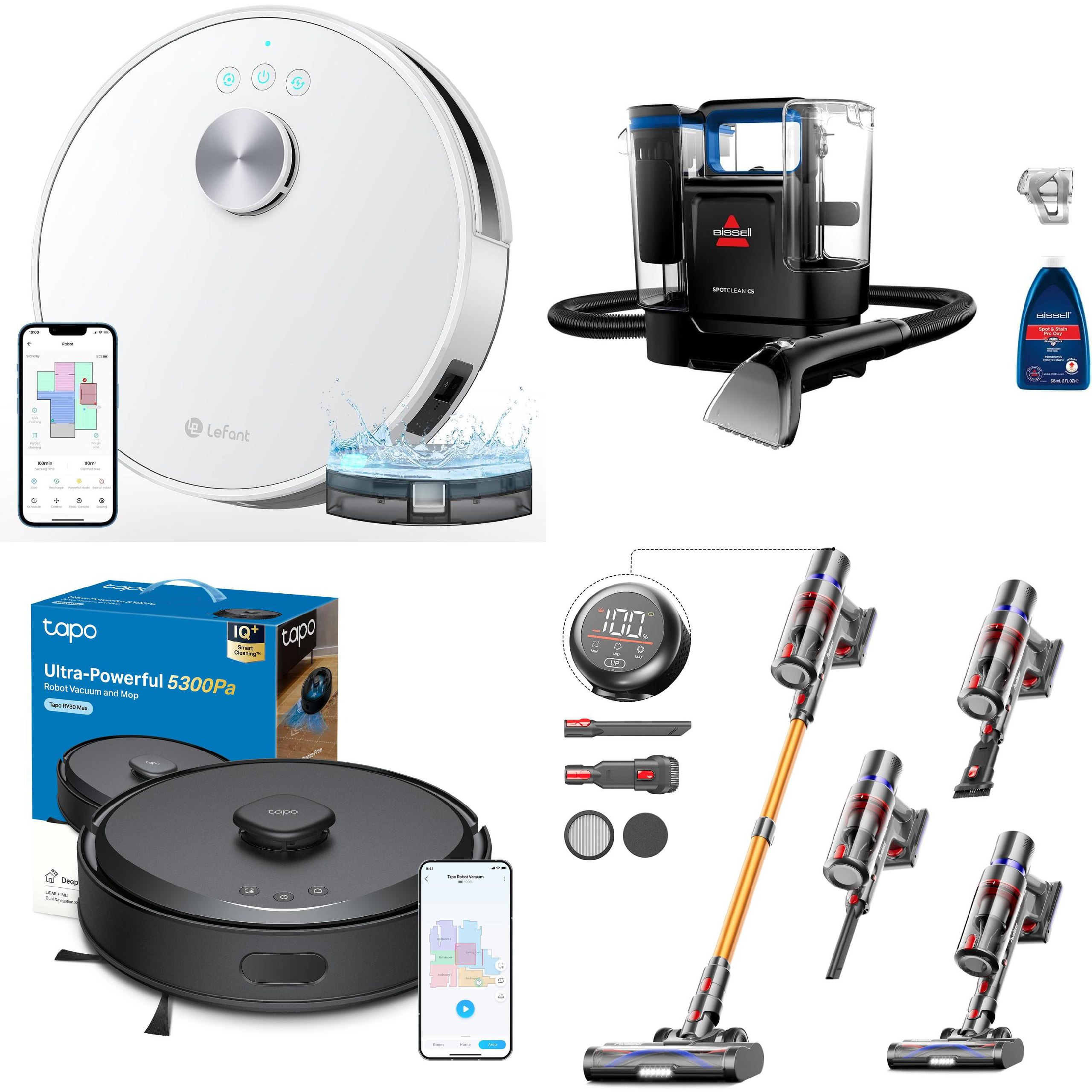LEFANT M1 Robot Aspirapolvere fino al 50% di sconto