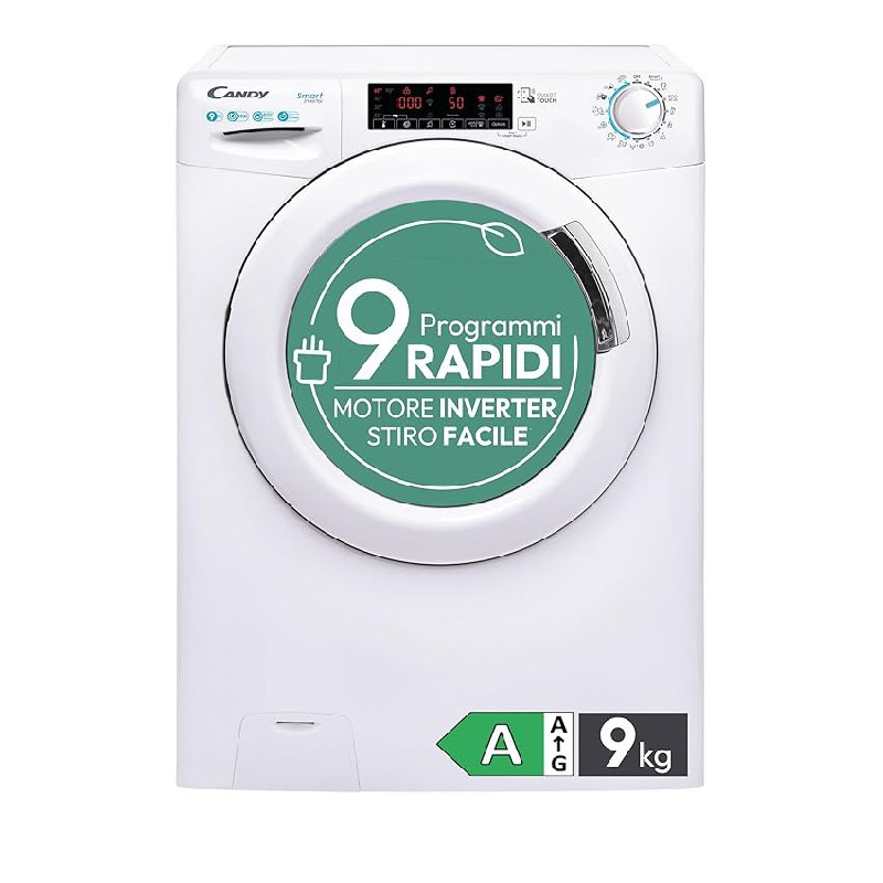 Candy Lavatrice da 9Kg, fino al 40% di sconto Deal