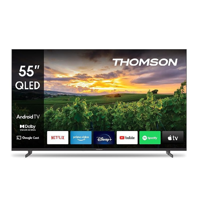 Thomson Smart TV QLED 55″ fino al 17% di sconto Offerta