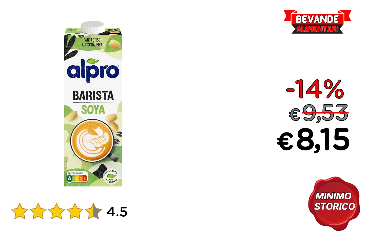 Alpro Uso Professionale: fino al 14% di sconto Deal