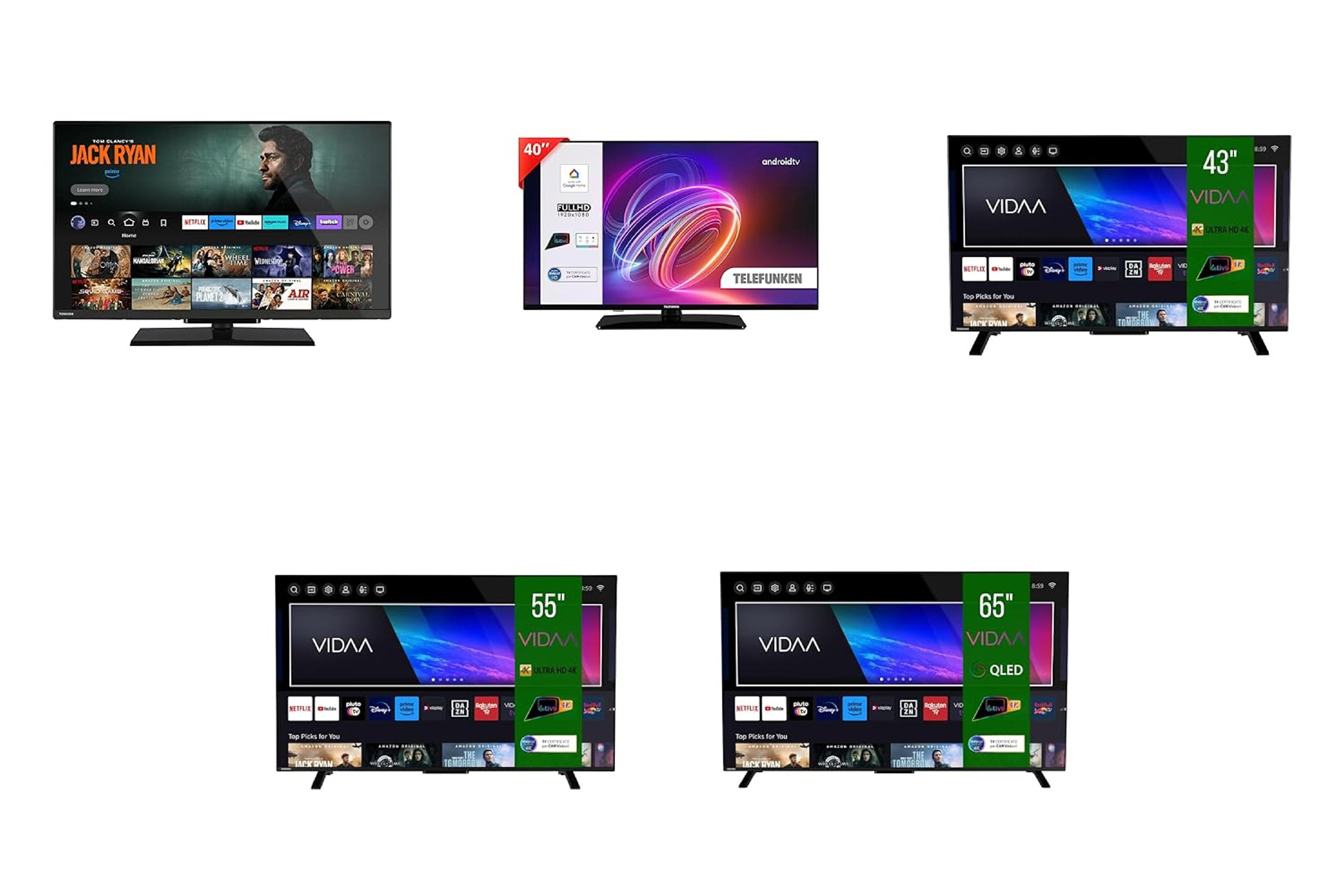 Toshiba Smart Fire TV: fino al 35% di sconto