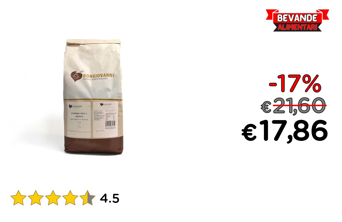 BONGIOVANNI FARINE fino al 17% off Deal
