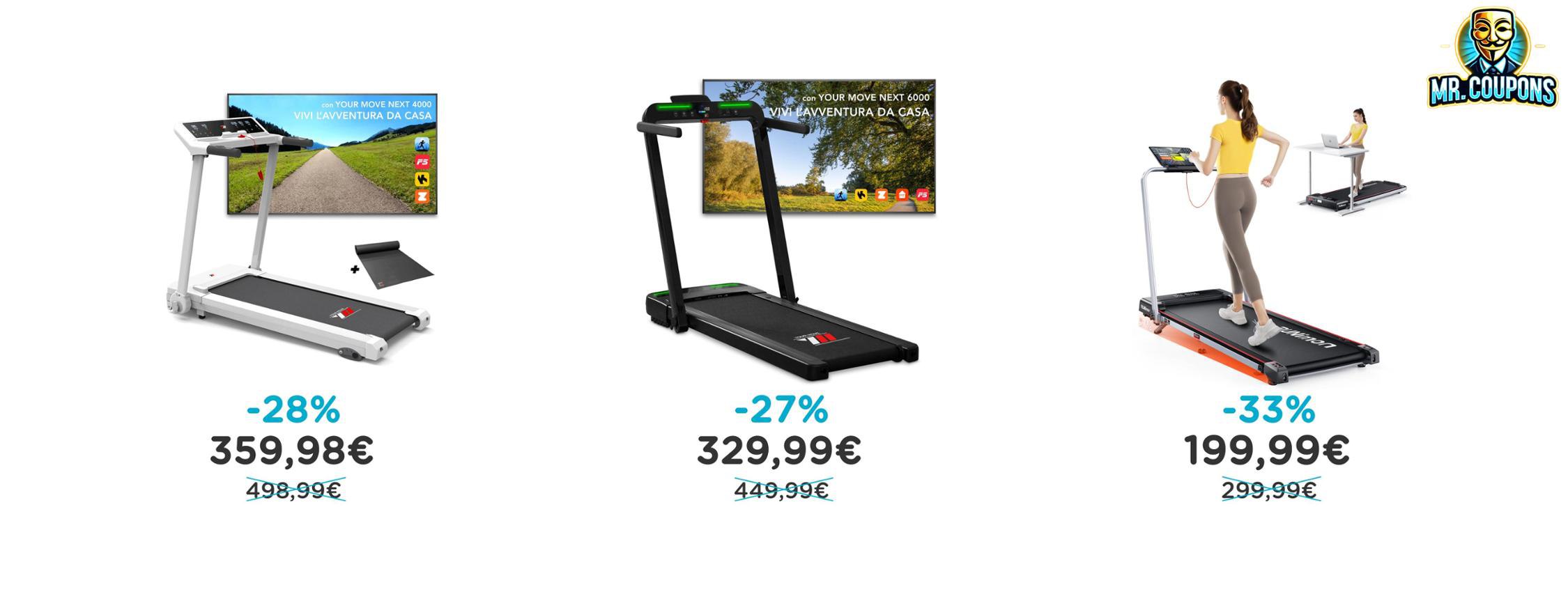 Tapis Roulant YM Next: fino al 33% di sconto Deal