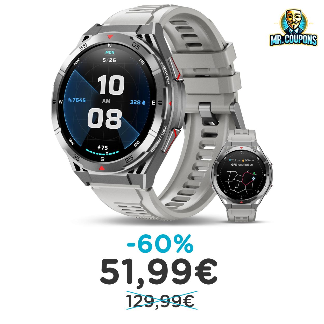Smartwatch OUKITEL BT12 fino al 60% di sconto