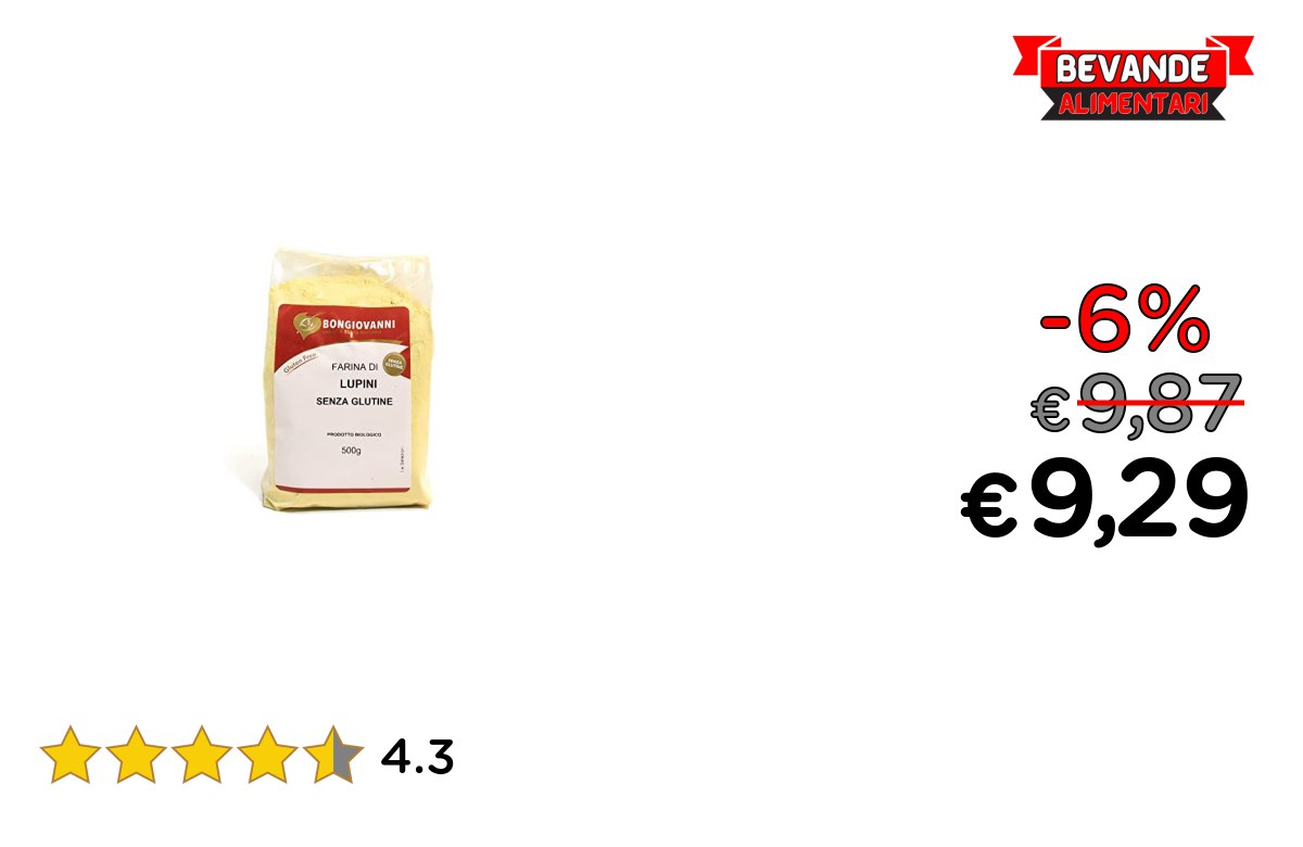 BONGIOVANNI FARINE: fino al 6% di sconto su Amazon