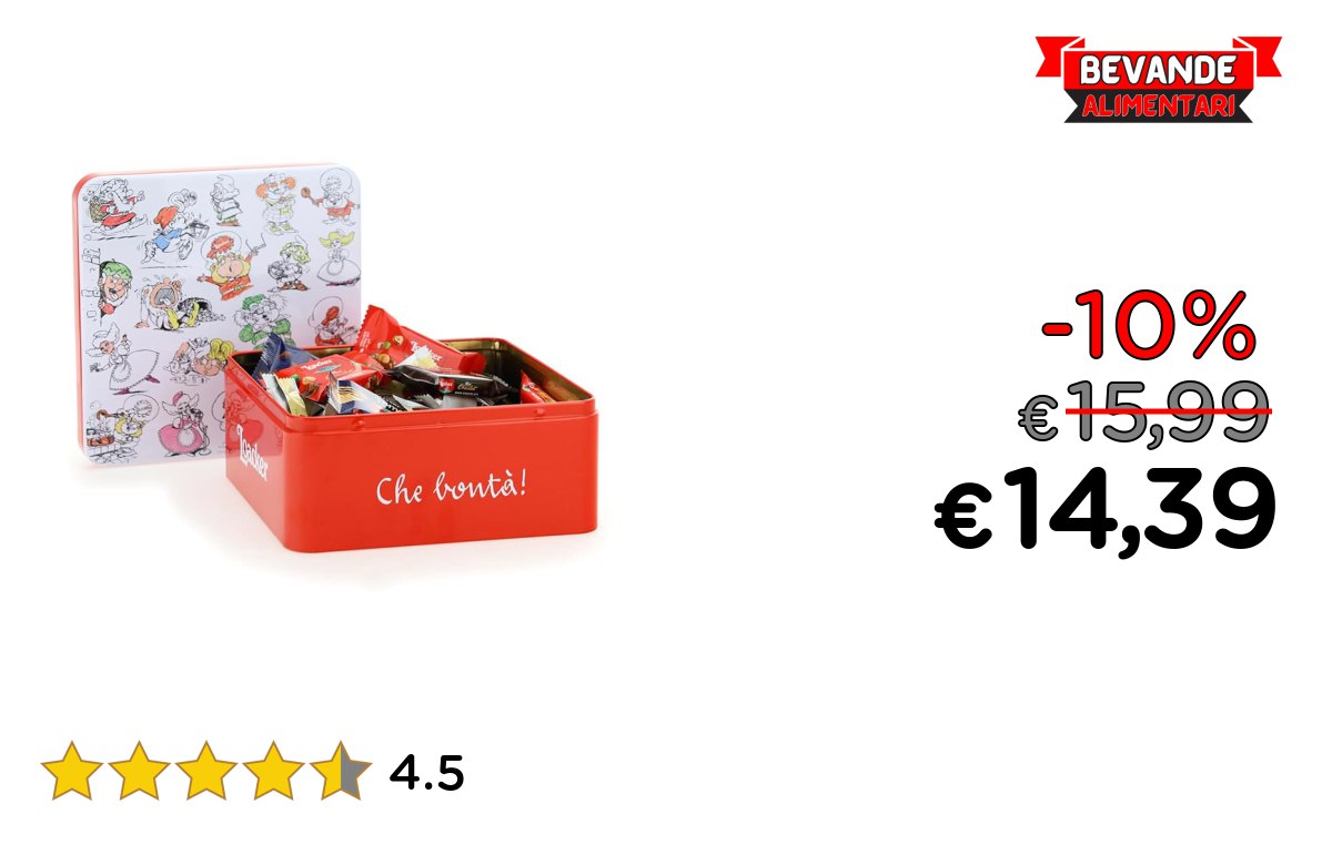 Loacker Latta Gnometti Best Of: fino al 10% di sconto Deal