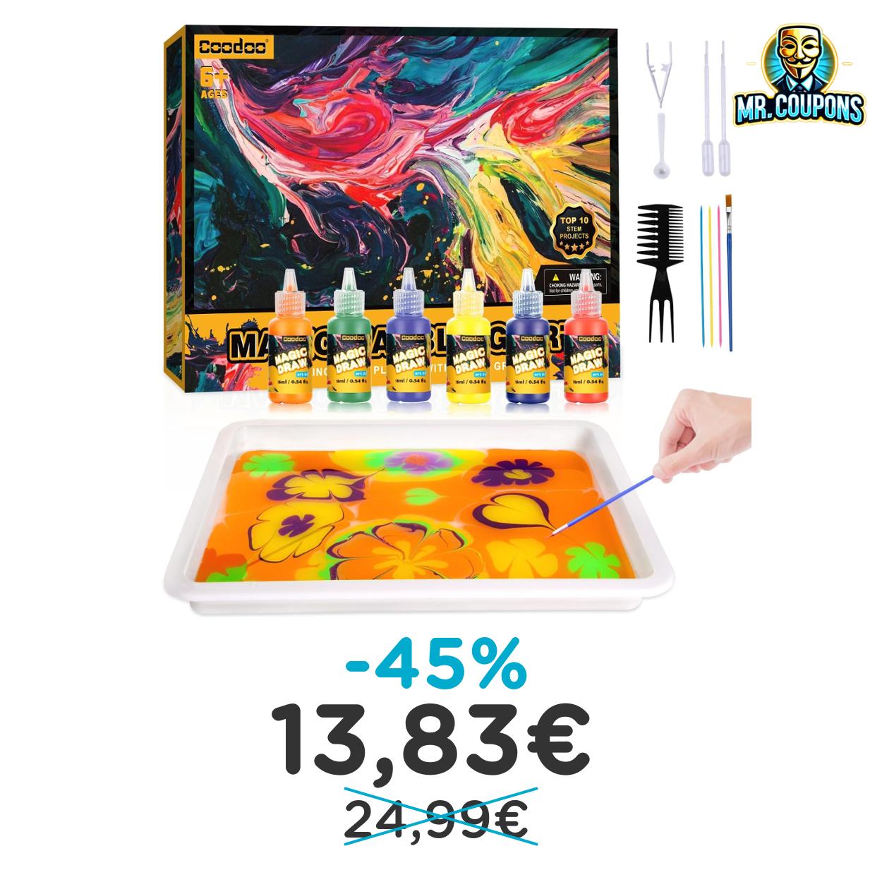 Kit di Vernice Marmorizzante per Bambini fino al 45% off