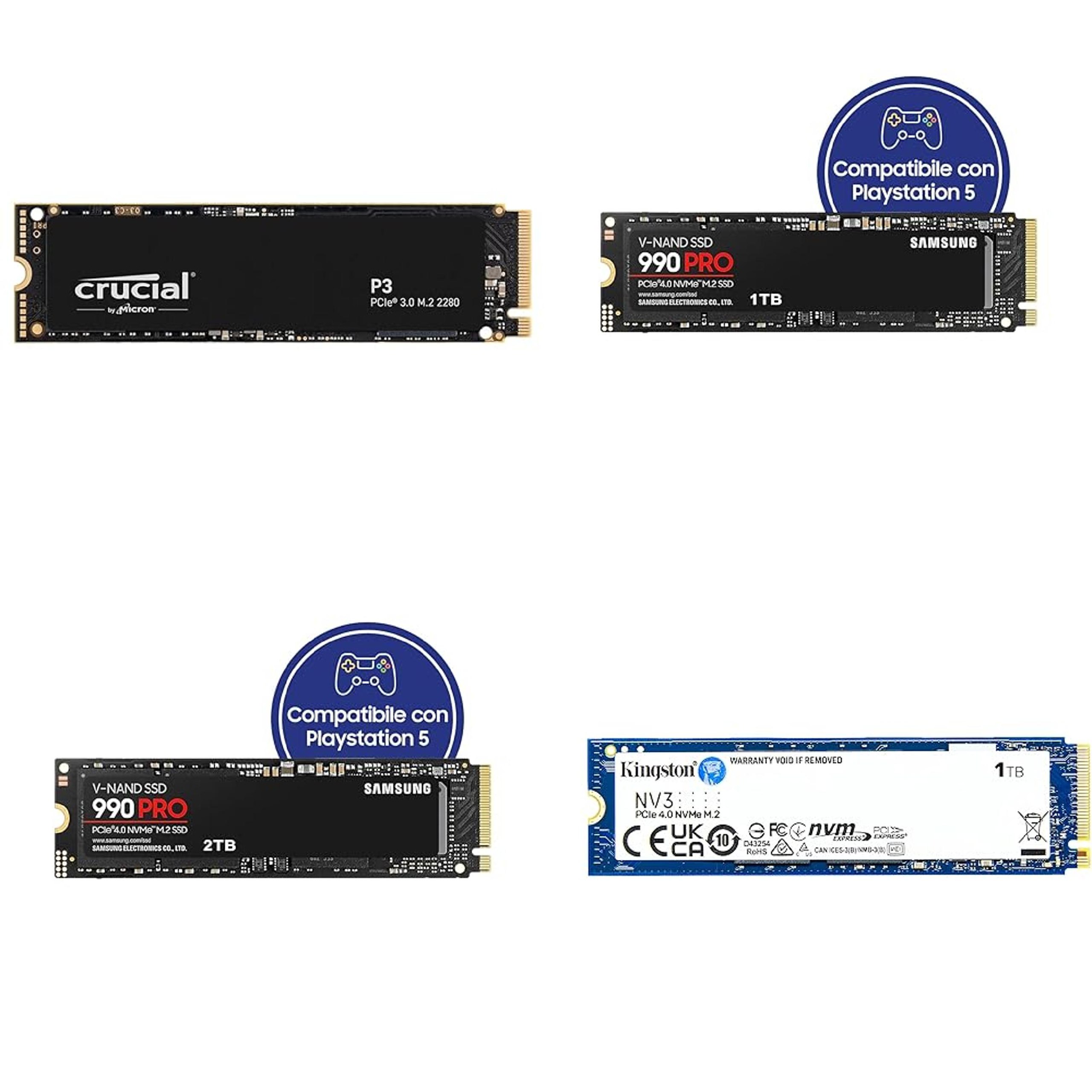 Crucial P3 1TB SSD: fino al 45% di sconto Offerta
