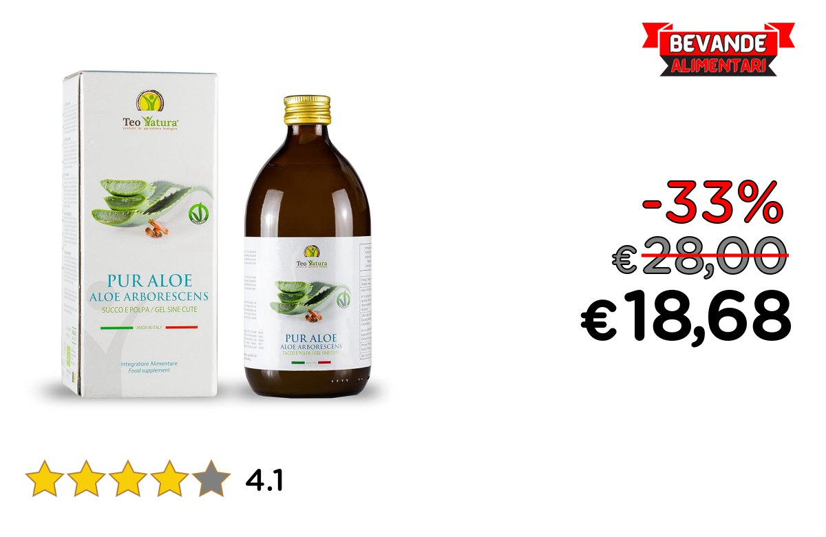 TeoNatura Pur Aloe Arborescens fino al 33% di sconto