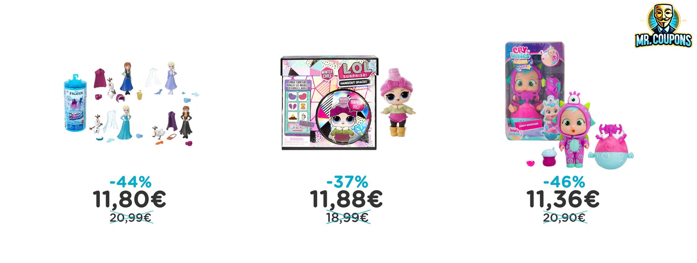 Bambola Mattel Disney Frozen: fino al 46% di sconto Deal