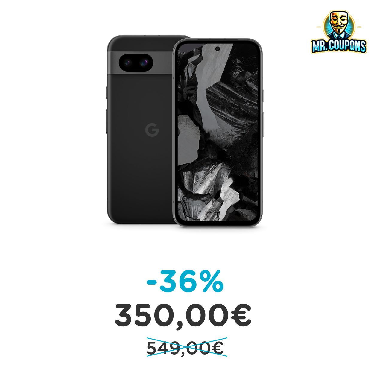 Google Pixel 8a fino al 36% di sconto Deal