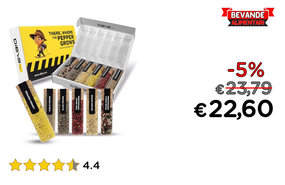 Pepe Set Misto DIBYS fino a 5% di sconto Deal