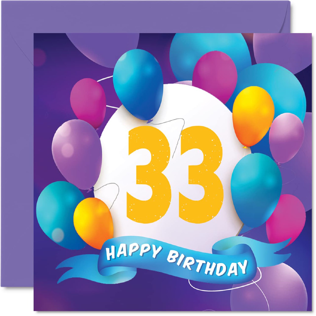 Biglietto di auguri 33 anni: fino al 25% di sconto Deal