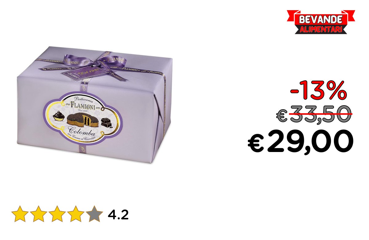 FLAMIGNI Colomba fino al 13% di sconto – Offerta