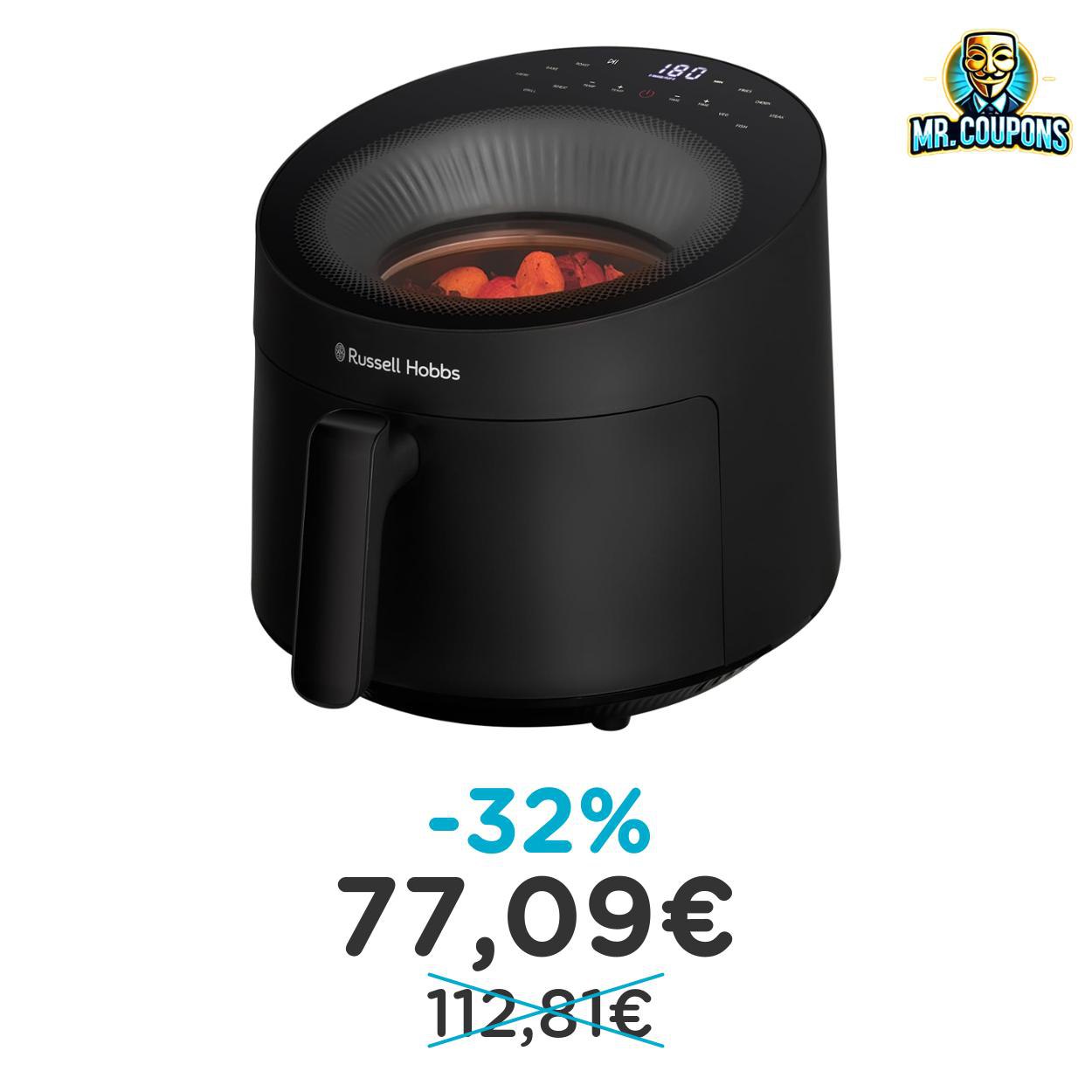 Friggitrice ad aria Russell Hobbs: fino al 32% di sconto Deal