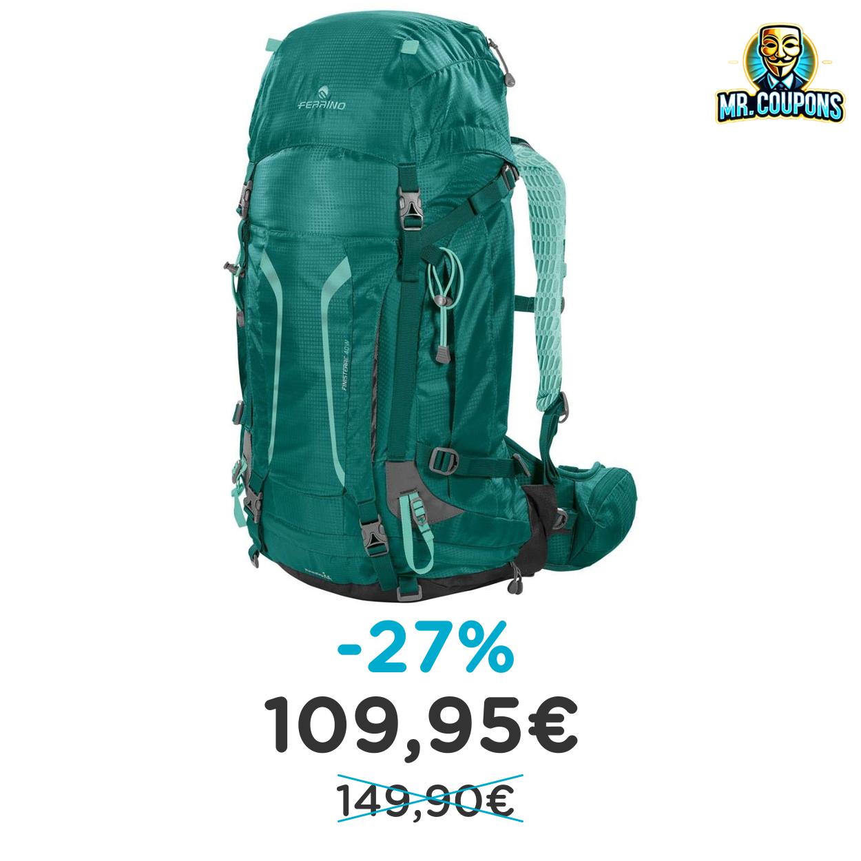 Zaino Ferrino Finisterre: Fino al 27% di sconto su Amazon