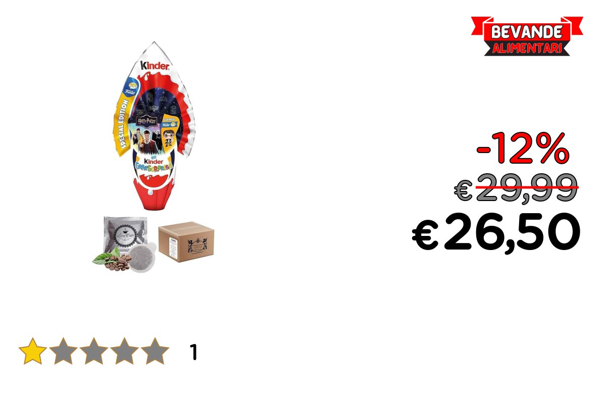 Harry Potterx uovo 2025 fino al 12% di sconto