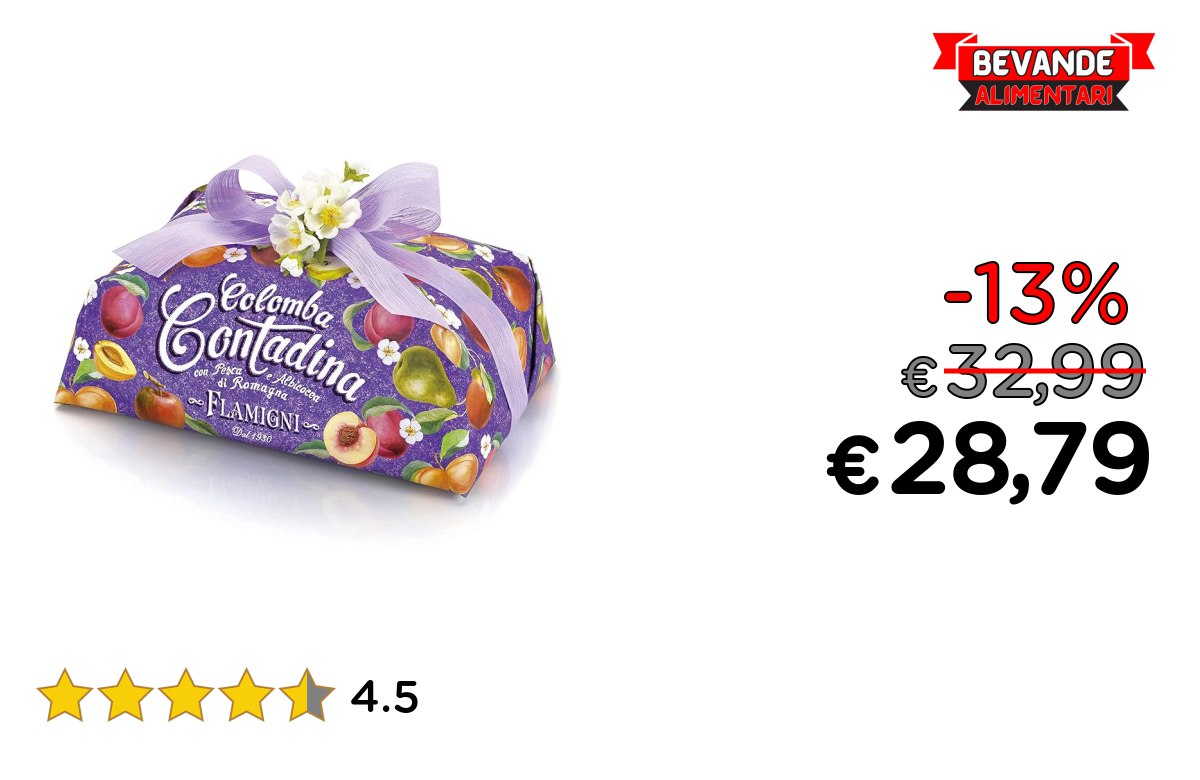 FLAMIGNI Colomba Pasquale: fino al 13% di sconto