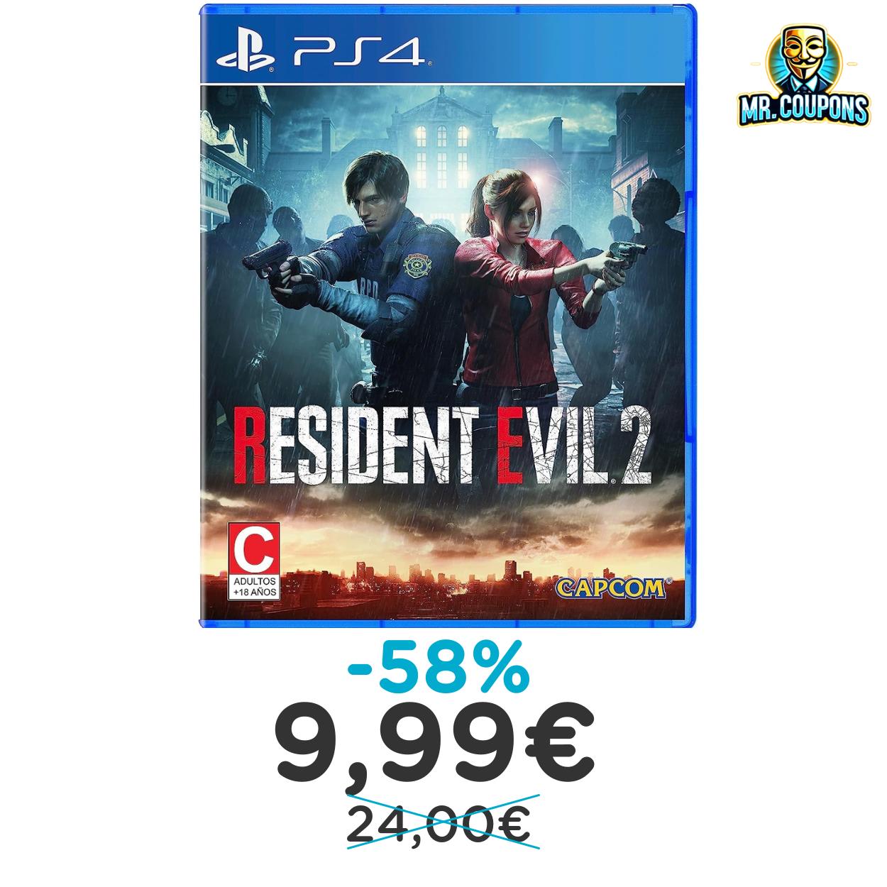 Resident Evil 2 Remake PS4 – Fino al 58% di Sconto