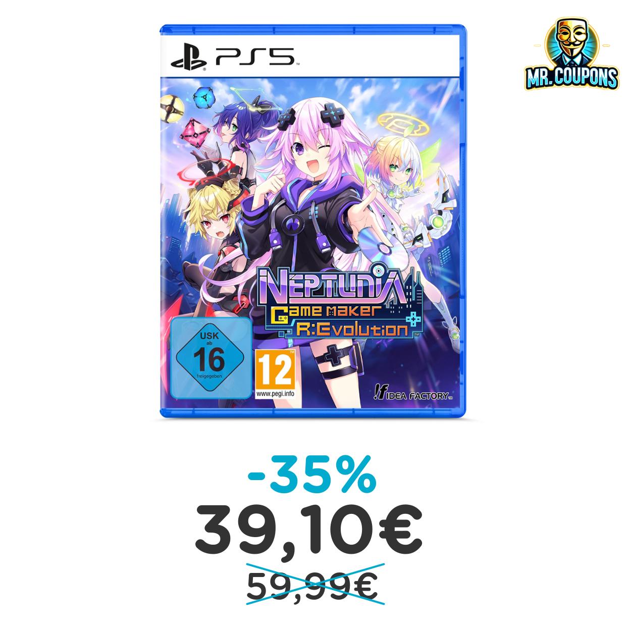 Neptunia Game Maker R:Evolution fino al 35% di sconto