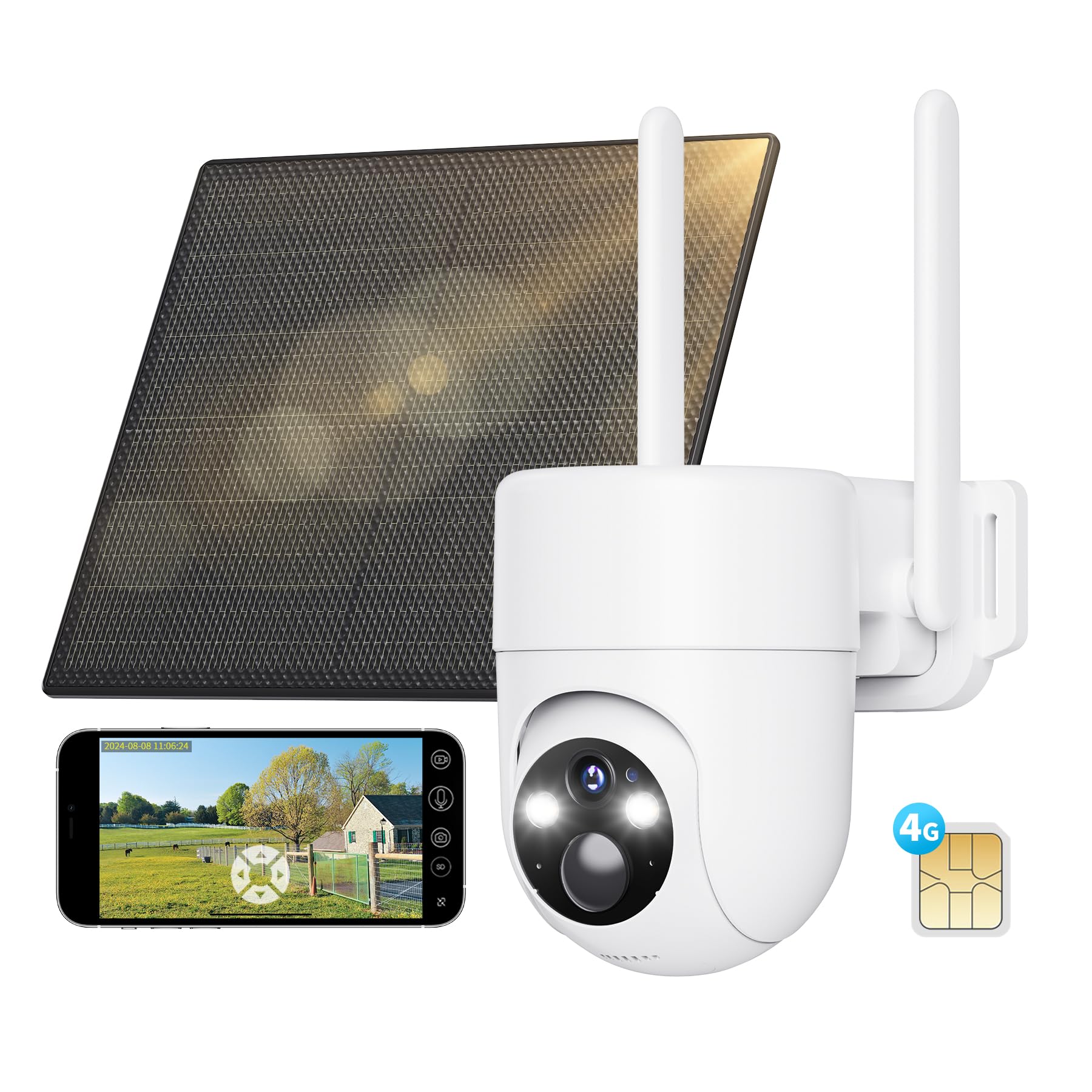 SEHMUA 4G LTE Telecamera Esterno – fino al 39% di Sconto