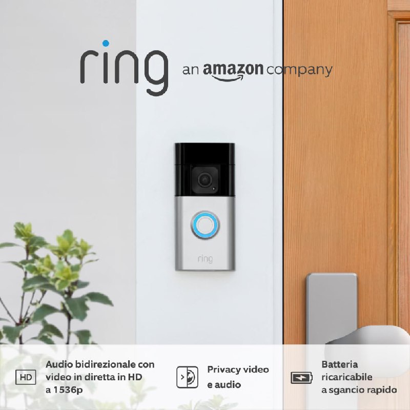 Ring Videocitofono Plus fino al 40% di sconto Deal
