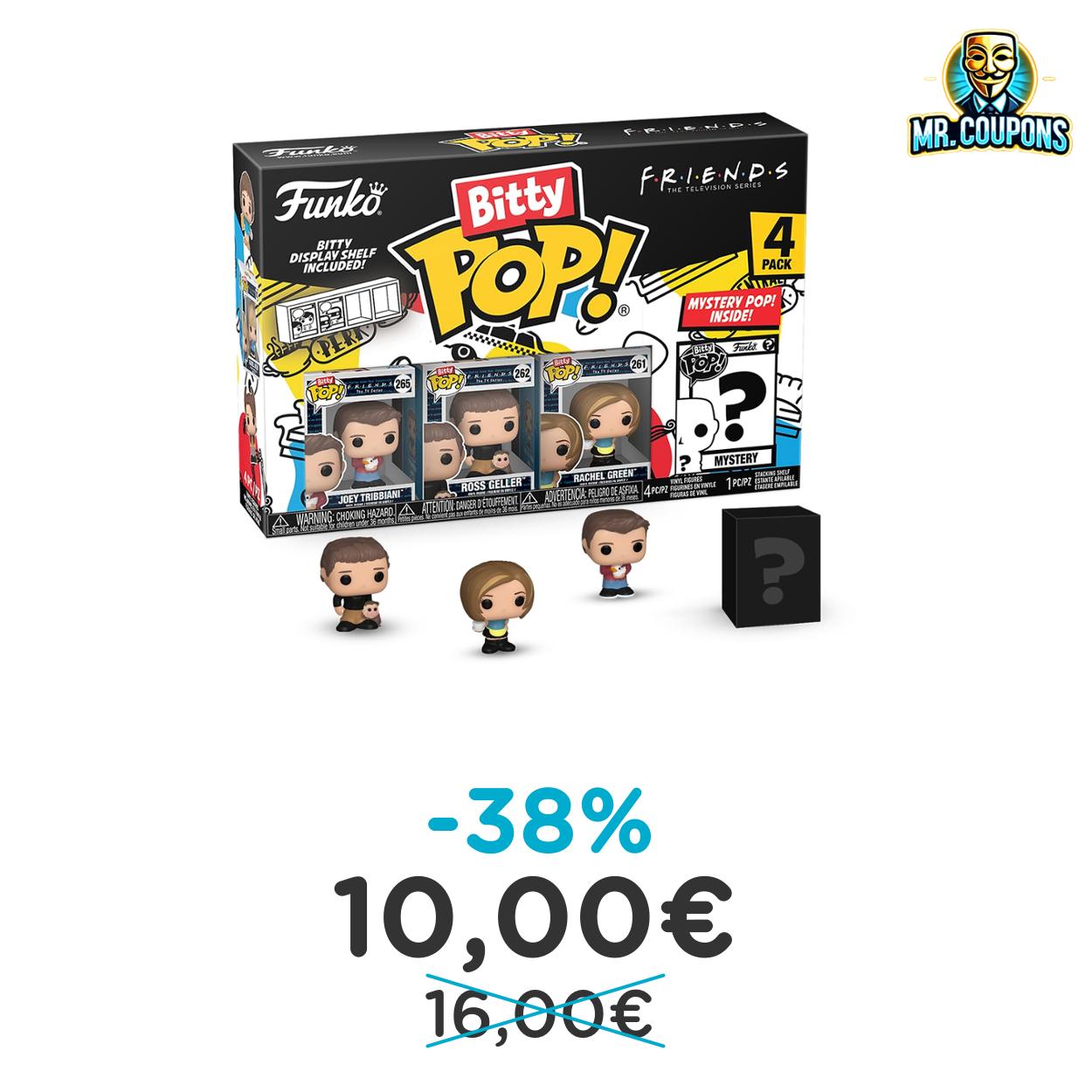Funko Bitty Pop! Friends: fino al 38% di sconto Deal