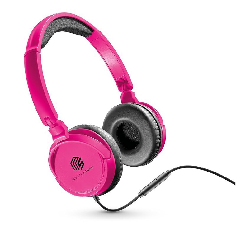 Cuffie pieghevoli rosa fino al 50% di sconto