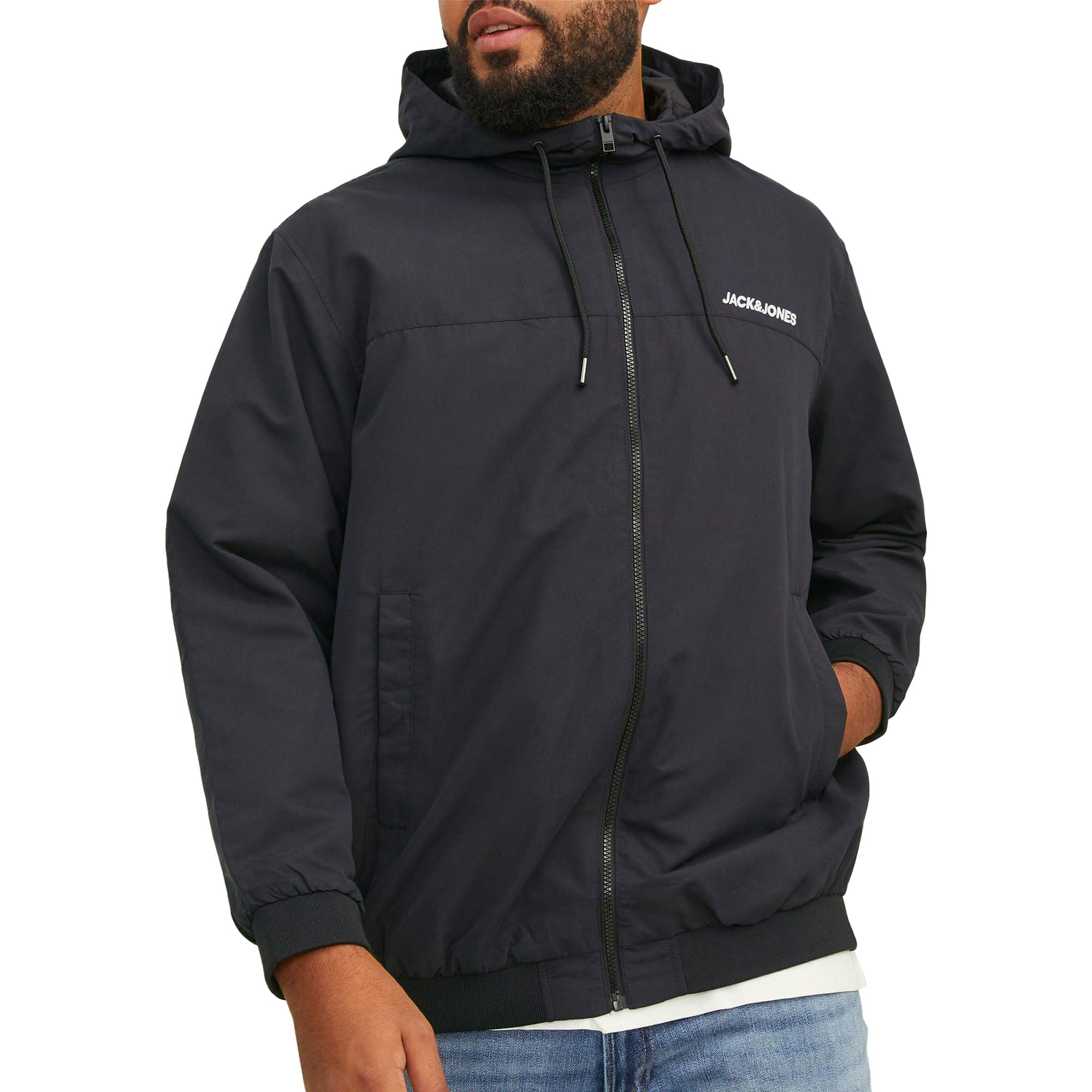 JACK & JONES Jjerush Hood Bomber Noos, fino al 20% di sconto Deal