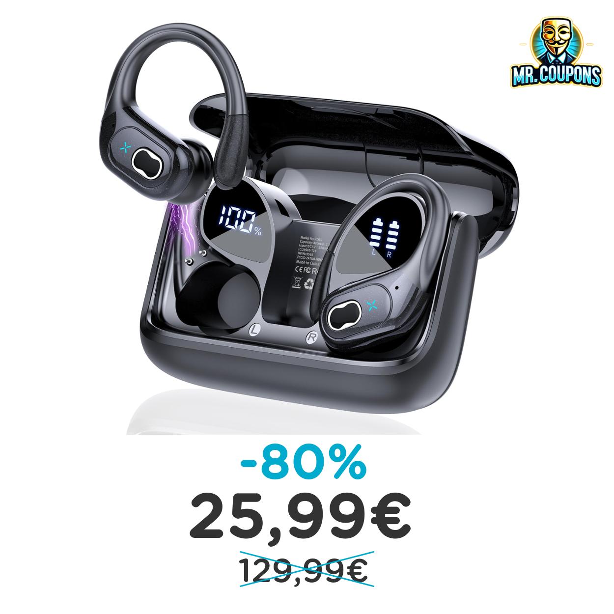 Cuffie Bluetooth STECEi fino al 80% off Deal