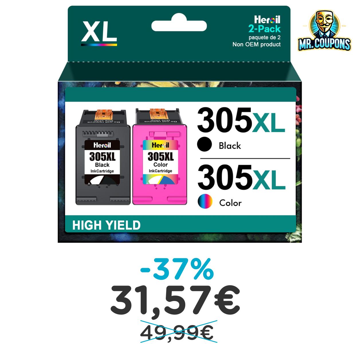 Heroil 305 XL: Fino al 37% di sconto su Amazon