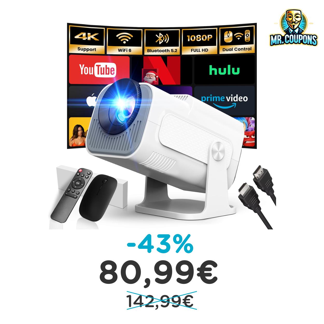 Proiettore GM300 fino a 43% di sconto su Amazon