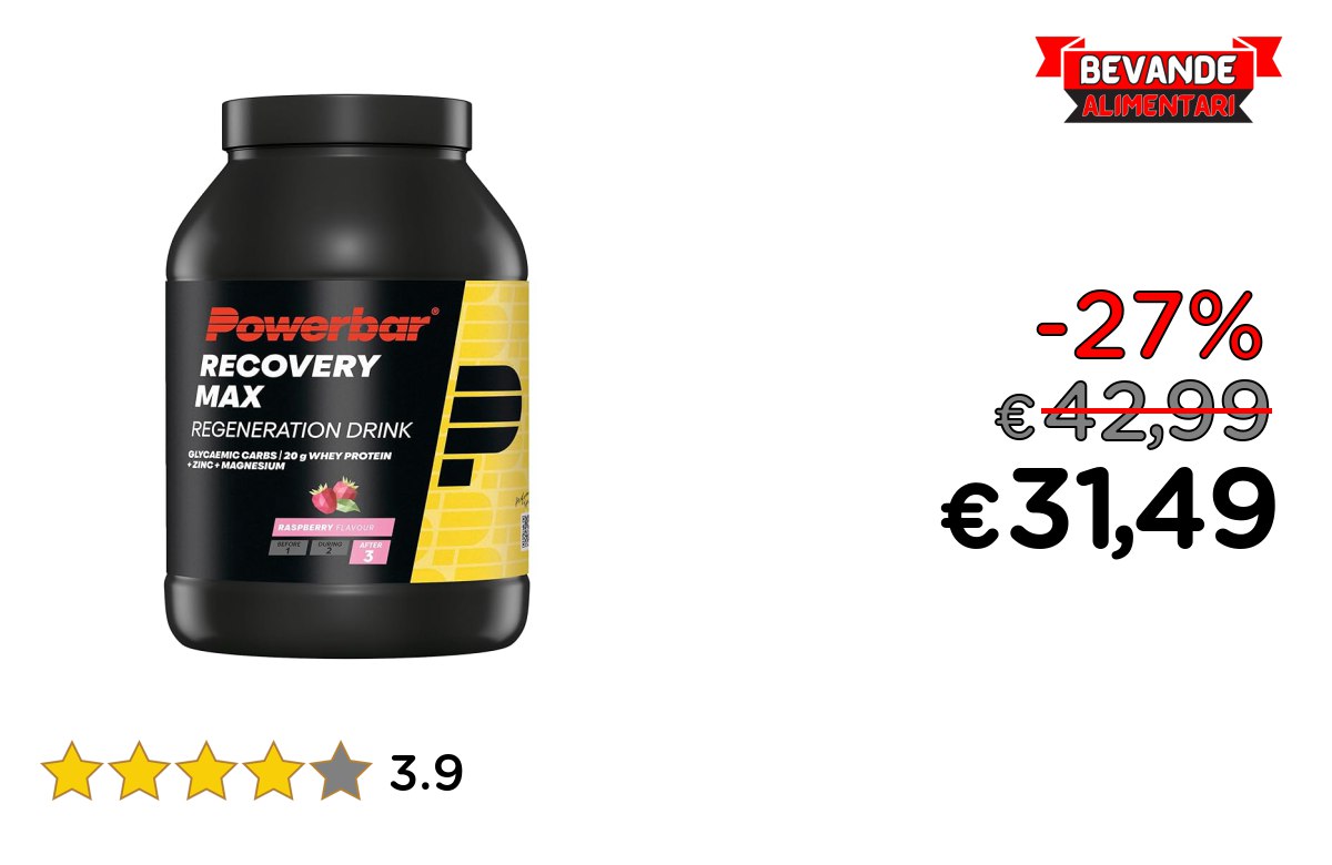 PowerBar Recovery Max fino al 27% di sconto Deal