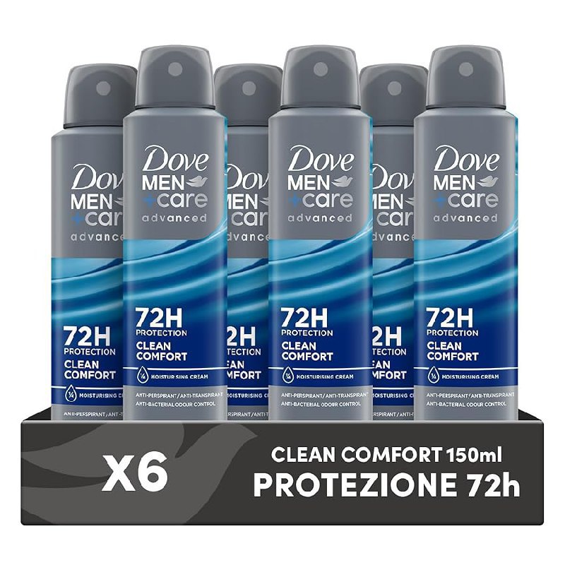 Dove Deodorante Men+Care, fino al 30% di sconto Deal