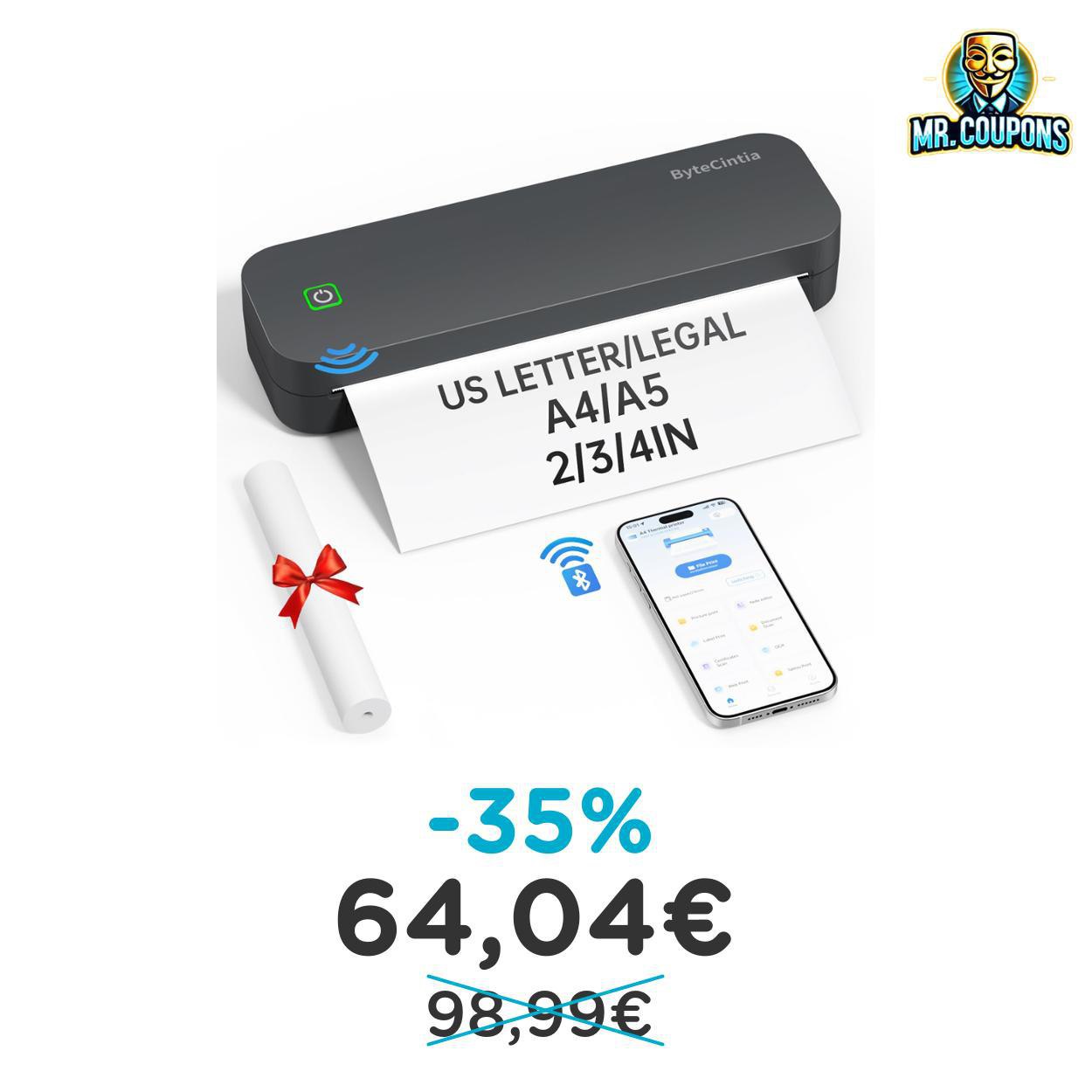 ByteCintia: Fino al 35% di sconto su Stampanti Termiche