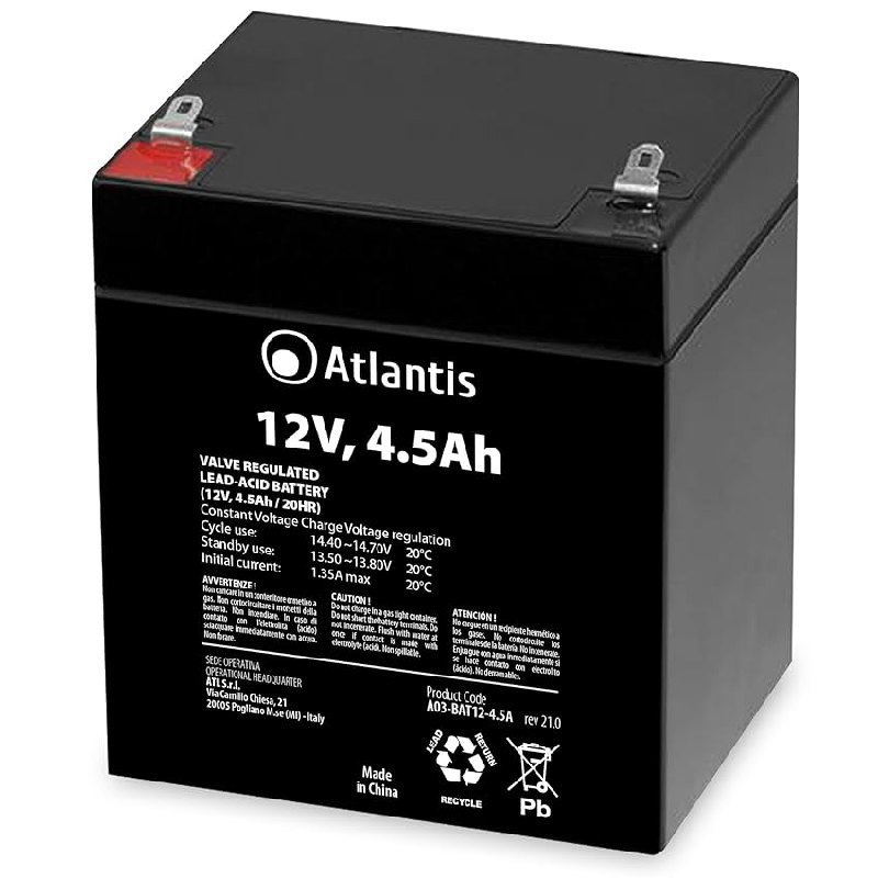 Atlantis batteria piombo fino al 10% di sconto