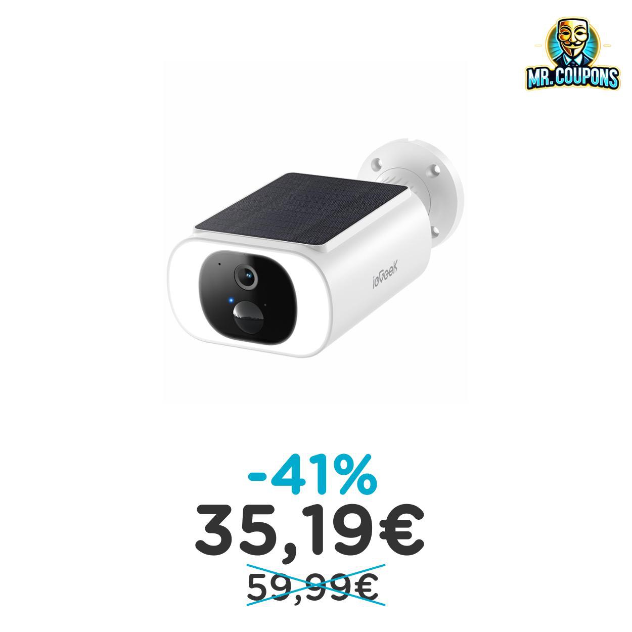 Telecamera WiFi ieGeek: fino al 41% di sconto Offerta