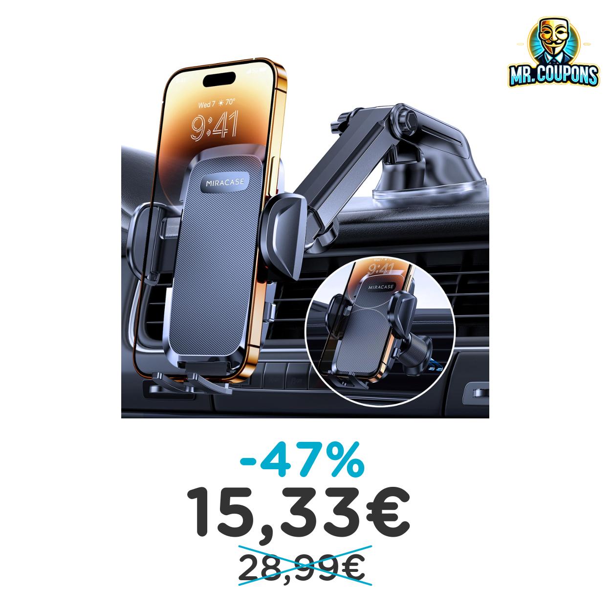 Supporto Auto Universale Miracase: fino al 47% di sconto