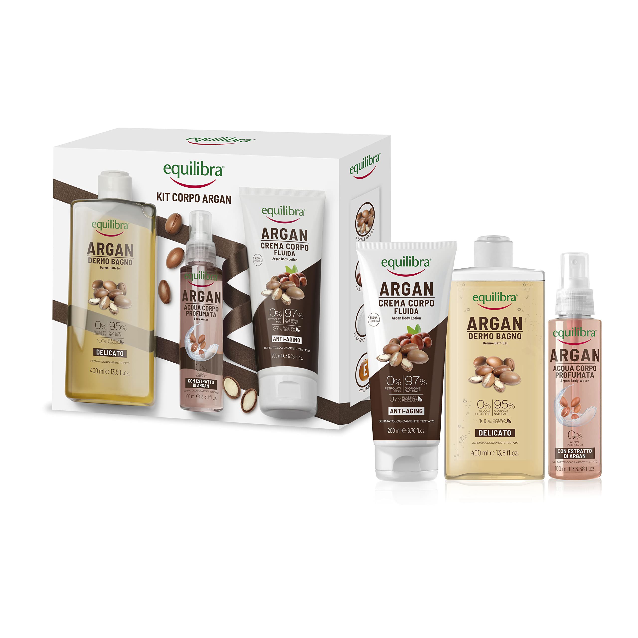 Kit Corpo Argan equilibra Corpo fino al 23% di sconto