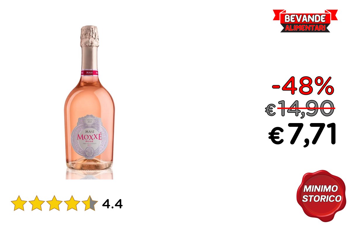 MASI MOXXÉ ROSÉ: fino al 48% di sconto Deal