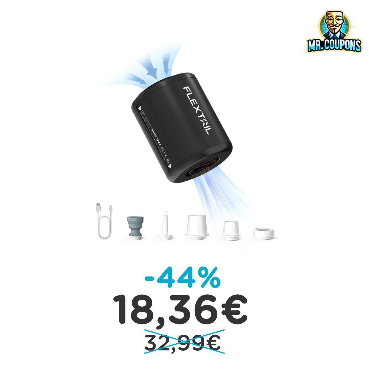 Flextailgear Tiny Pump 2.0: Fino al 44% di sconto!