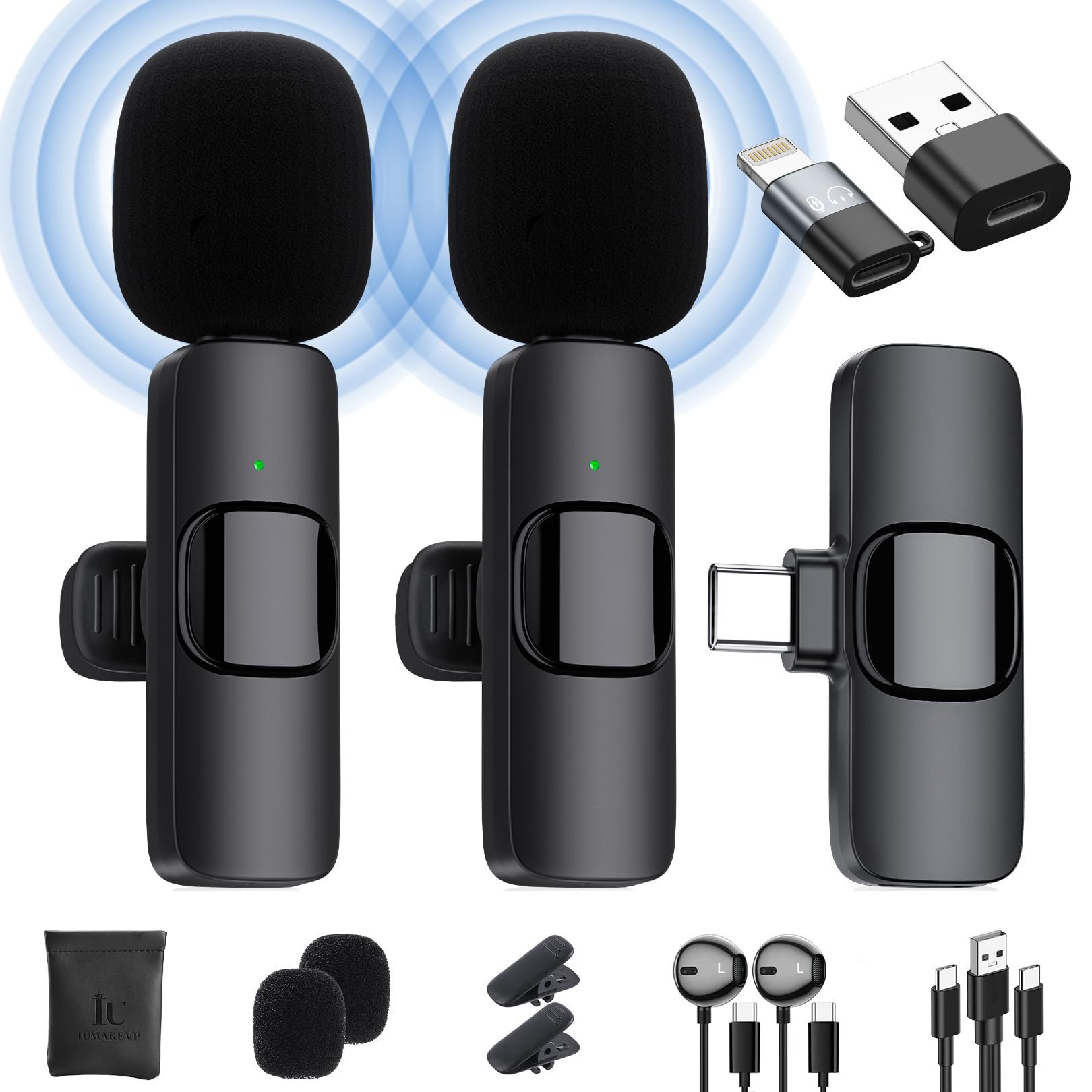 Microfono Wireless IUMAKEVP fino al 21% di sconto Deal