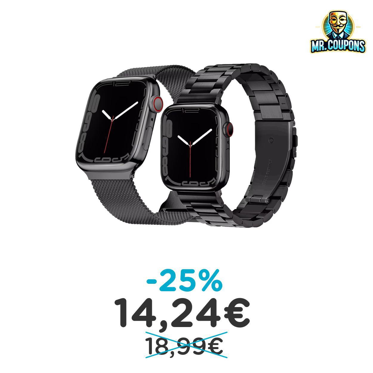 Cinturini Apple Watch fino al 27% di sconto Deal