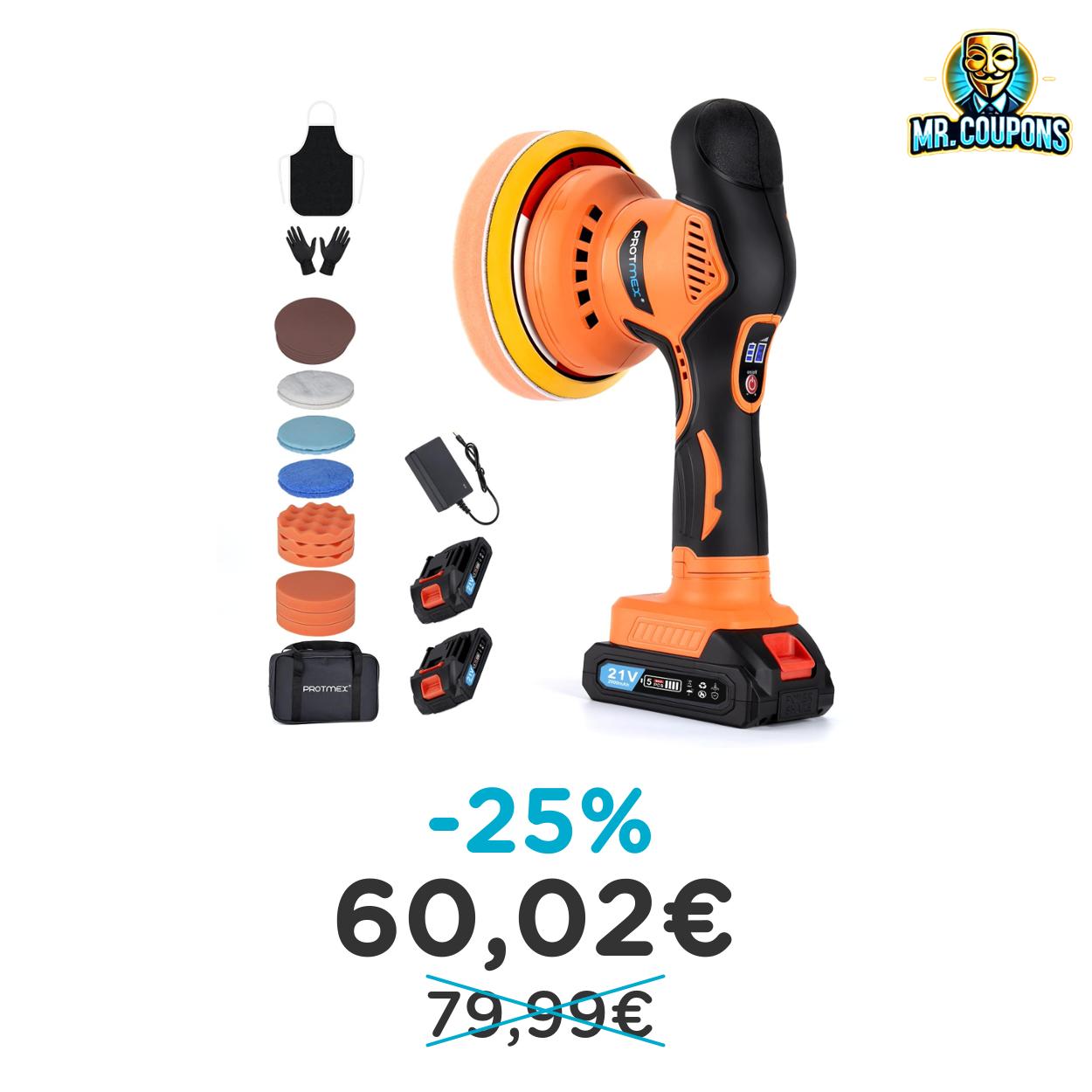 Lucidatrice Protmex: fino al 25% di sconto Offerta