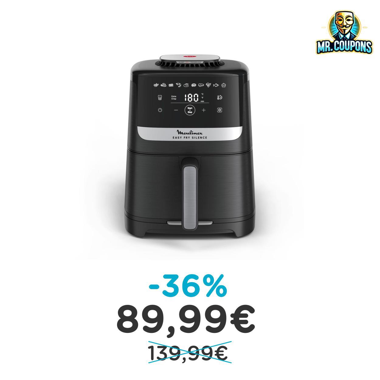 Friggitrice ad aria Moulinex: fino al 36% di sconto Deal