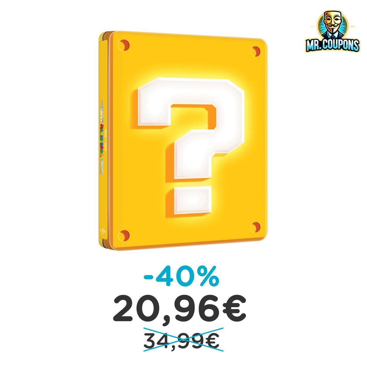 Super Mario Bros. 4K UHD fino al 40% off Deal