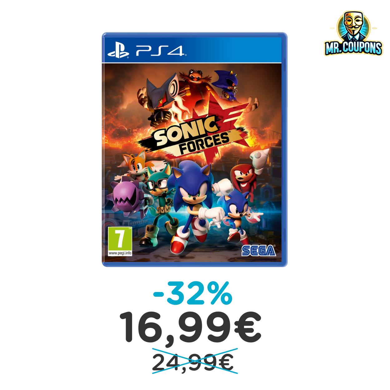 Sonic Forces per PS4: fino al 32% di sconto Deal